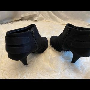 Black Classic ankle boots.